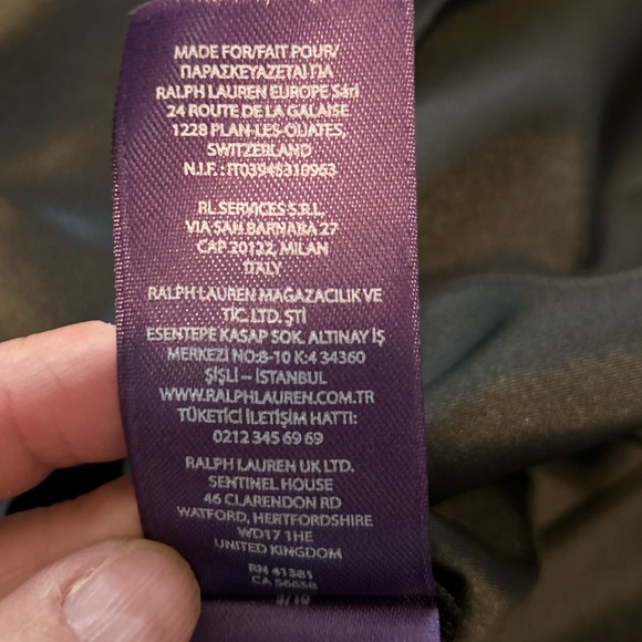 Jerome Rebrode Ralph Lauren Purple Label Black Lace Cocktail Maxi Dress Formal 8 - Picture 12 of 13